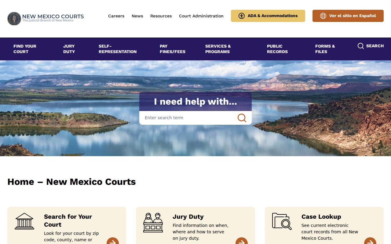 McKinley County court docket New Mexico Courts access resources